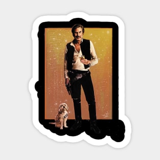 HAN BURGUNDY Sticker